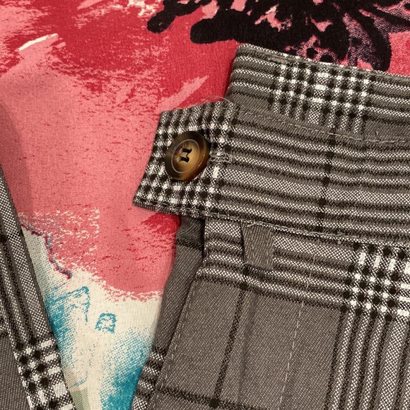 Men’s Glen Plaid Tailored Pants - Picture 2 of 6